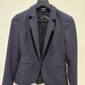 Express Dark Blue Formal Blazer and pants included size 2